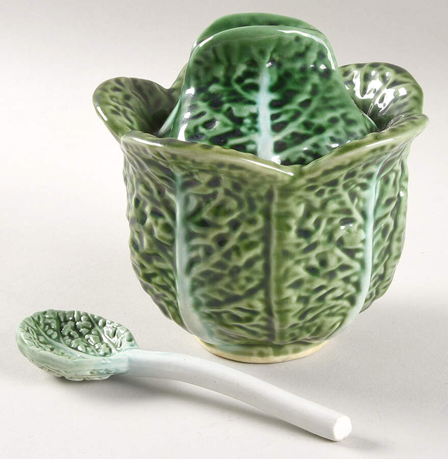 POR8 Mini Tureen w/Lid & Ladle by Portugal-1