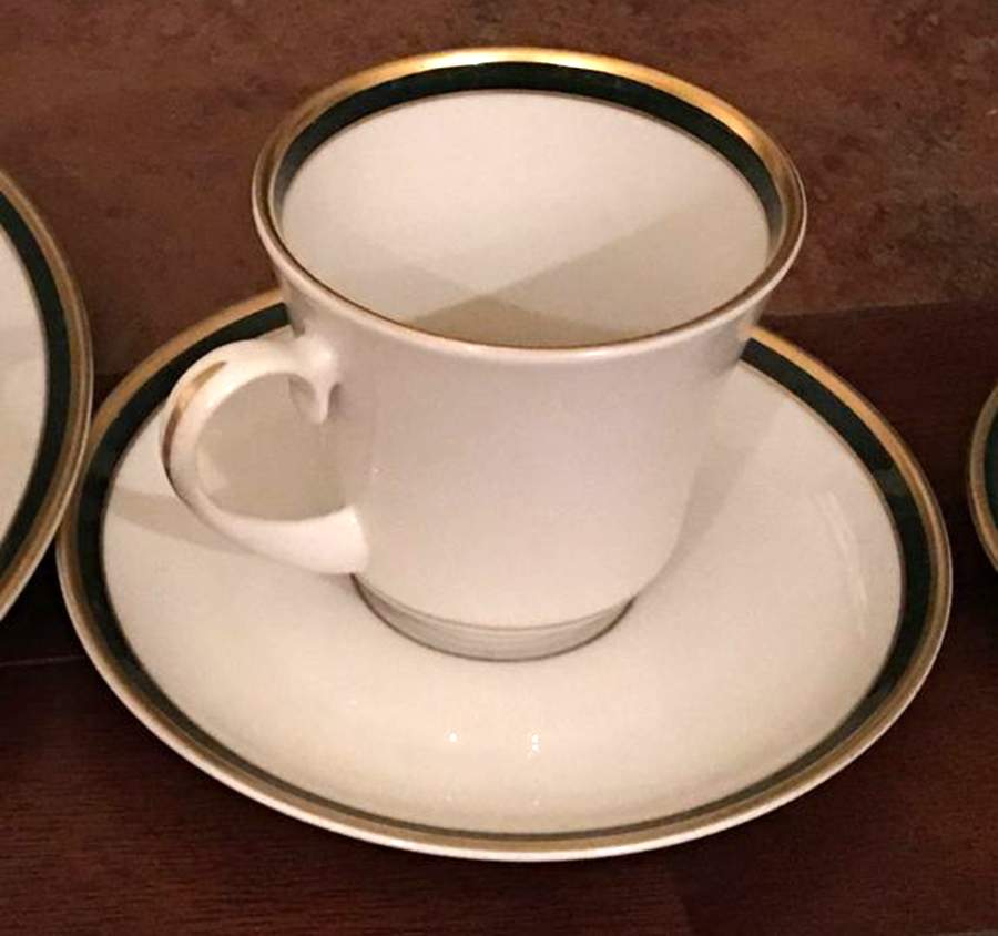 PIC18 Flat Cup & Saucer Set by Pickard-1