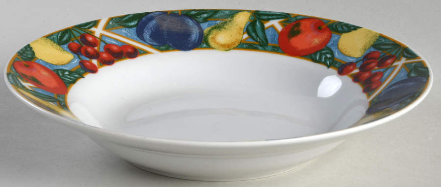 Flourish Rim Soup Bowl by Potter & Smith-1
