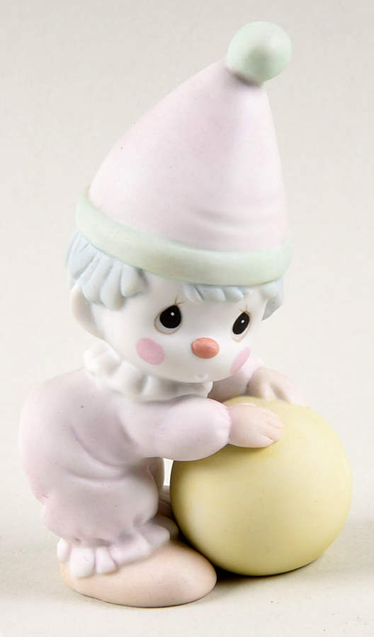 Clown-Boy Handling Ball Olive Branch-Clown Boy With Ball - Olive Branch Trademark, No Box by Precious Moments-1