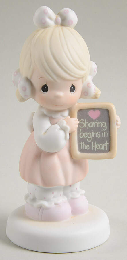 Sharing Begins in the Heart Bow & Arrow-Sharing Begins In The Heart - Bow&Arrow Trademark With Box by Precious Moments-1