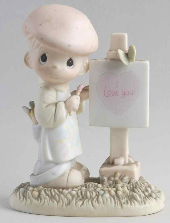 Loving You Dear Valentine Olive Branch-Loving You Dear Valentinew - Olivebranch Trademark With Box by Precious Moments-1