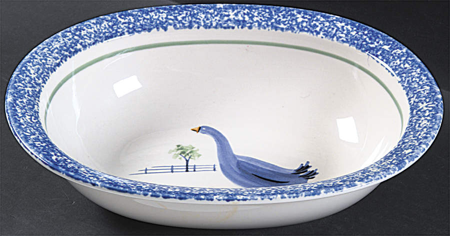Sunnydale 10" Oval Vegetable Bowl by Pfaltzgraff-1