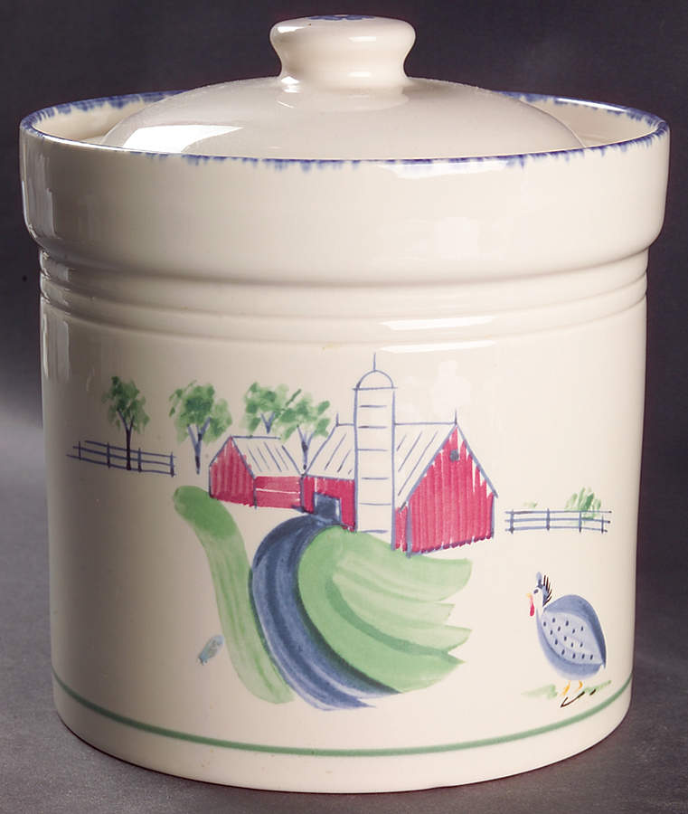 Sunnydale Cookie Jar & Lid by Pfaltzgraff-1