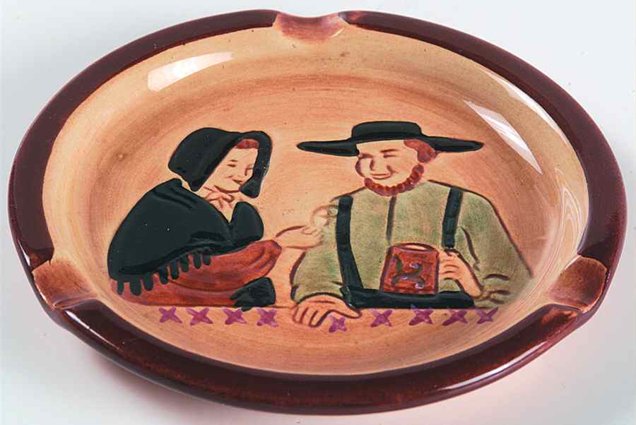 Amish 5" Ashtray by Pennsbury-1