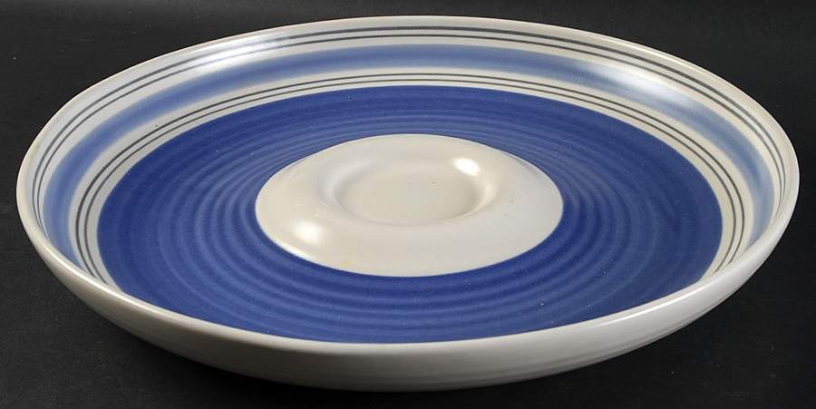 Rio Chip Bowl/Plate for Chip & Dip Set by Pfaltzgraff-1