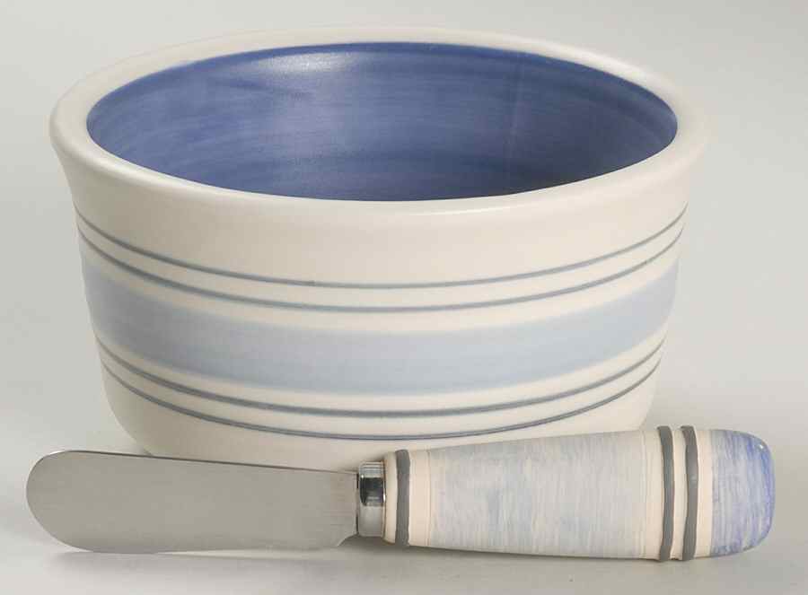 Rio Dip Bowl & Spreader Set by Pfaltzgraff-1