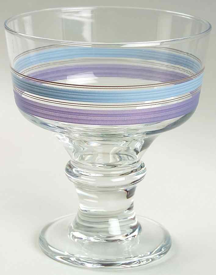 Rio Glassware Footed Dessert by Pfaltzgraff-1