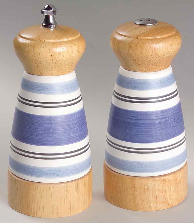 Rio Wood Accent Salt & Pepper Mill by Pfaltzgraff-1