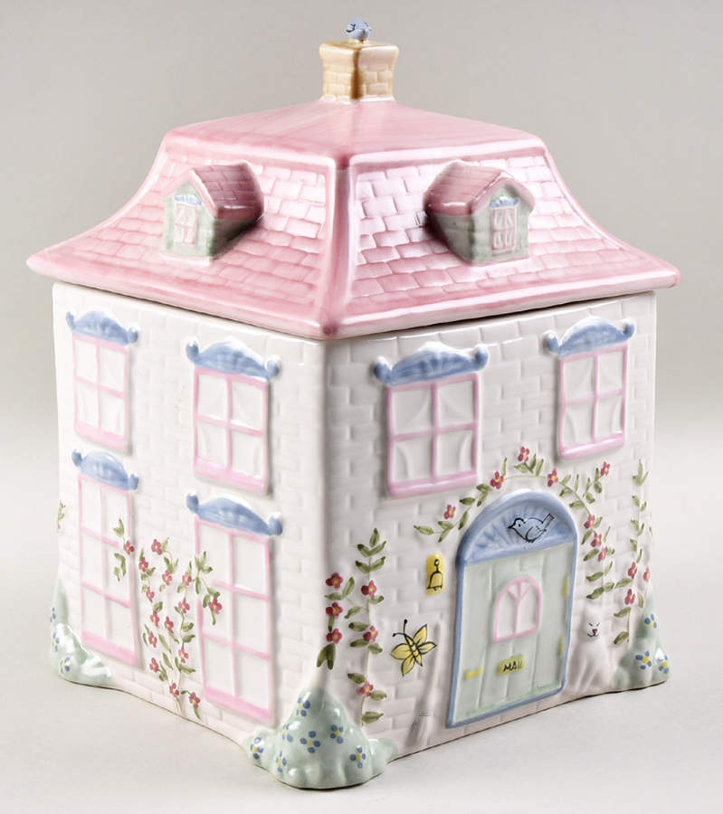 Cape May Large Figural Canister & Lid by Pfaltzgraff-1