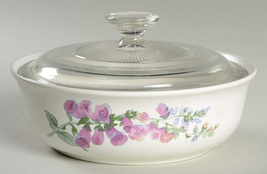Cape May 1 Qt Round Covered Casserole by Pfaltzgraff-1