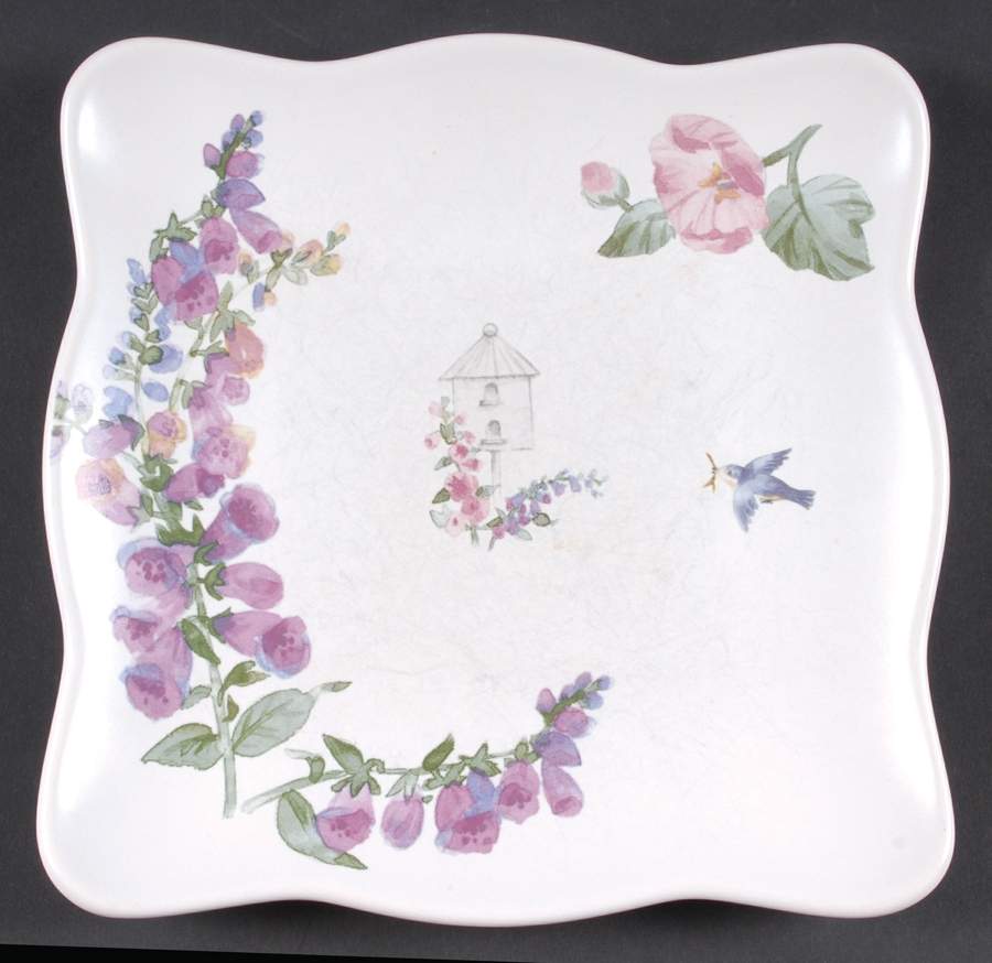 Cape May 8" Square Buffet Plate by Pfaltzgraff-1