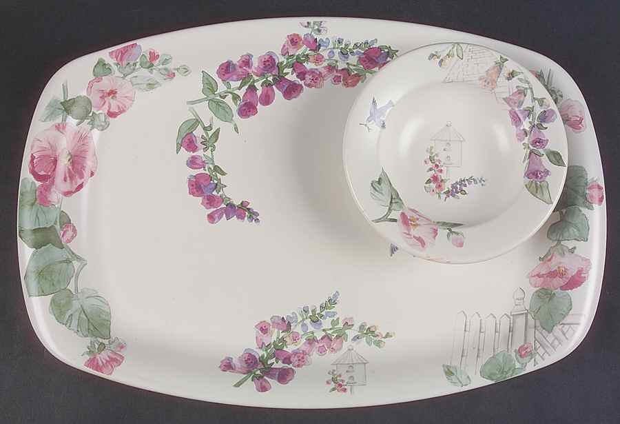 Cape May 2 Piece Barbeque Set (Plate and Bowl Only) by Pfaltzgraff-1