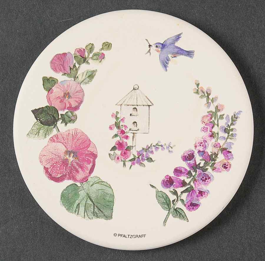 Cape May Round (Thirsty) Stone Coaster by Pfaltzgraff-1