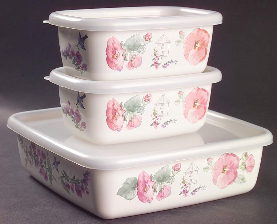 Cape May 6 Piece Metal Bake & Save Set by Pfaltzgraff-1