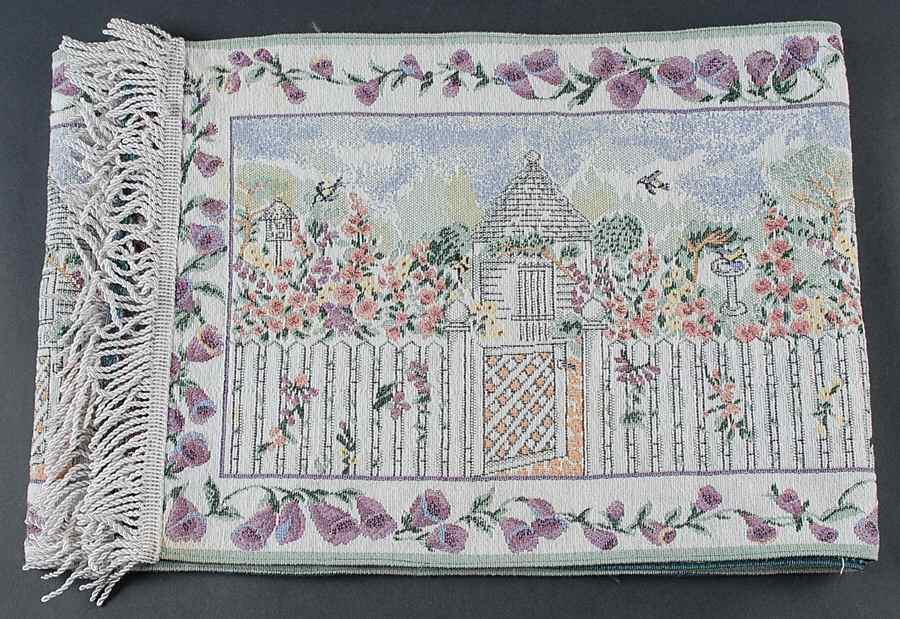 Cape May 12" x 72" Tapestry Table Runner by Pfaltzgraff-1