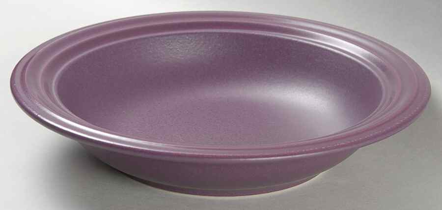 Terrace Plum Rim Soup Bowl by Pfaltzgraff-1