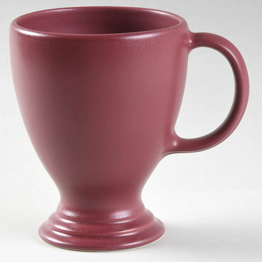 Terrace Raspberry Extra Large 16 Oz Pedestal Mug by Pfaltzgraff-1