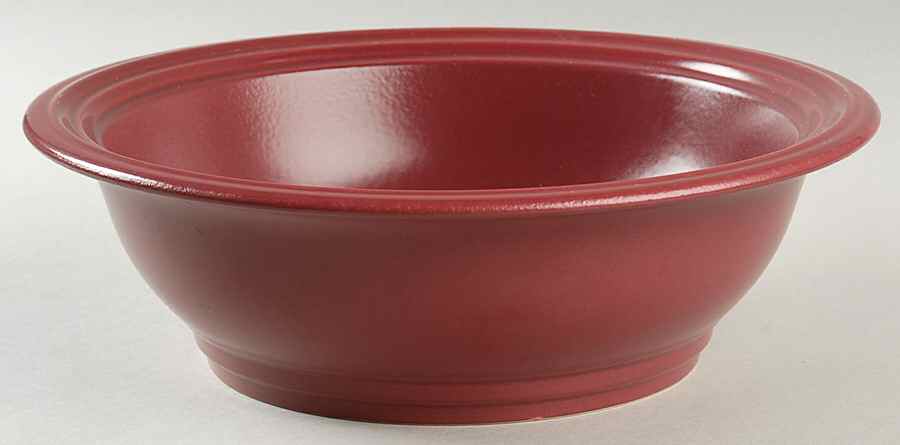 Terrace Raspberry 9" Round Vegetable Bowl by Pfaltzgraff-1