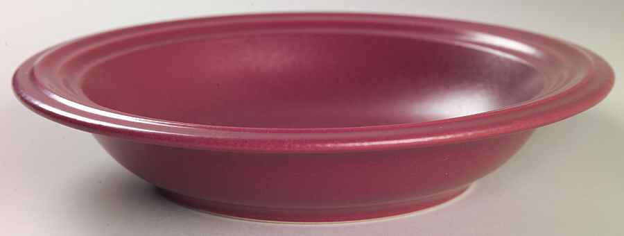 Terrace Raspberry Rim Soup Bowl by Pfaltzgraff-1