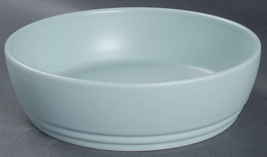 Terrace Aqua 8" Round Baker by Pfaltzgraff-1