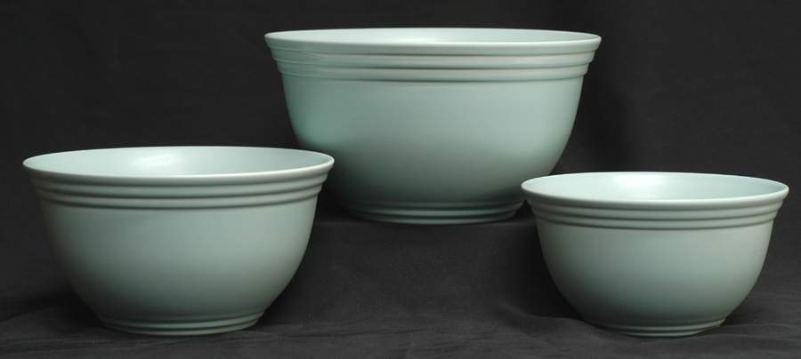 Terrace Aqua (3 Piece) Mixing Bowl Set by Pfaltzgraff-1