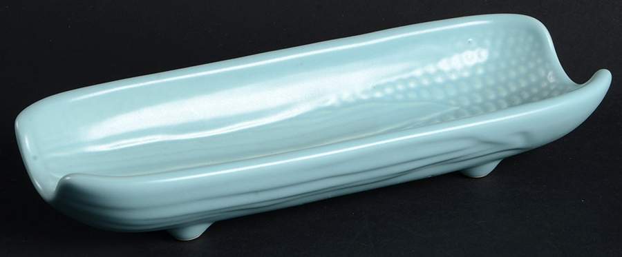 Terrace Aqua Boiled Corn Holder by Pfaltzgraff-1