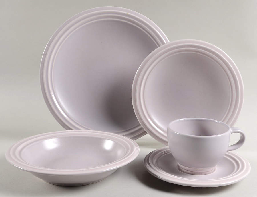 Terrace Lilac 5 Piece Place Setting by Pfaltzgraff-1