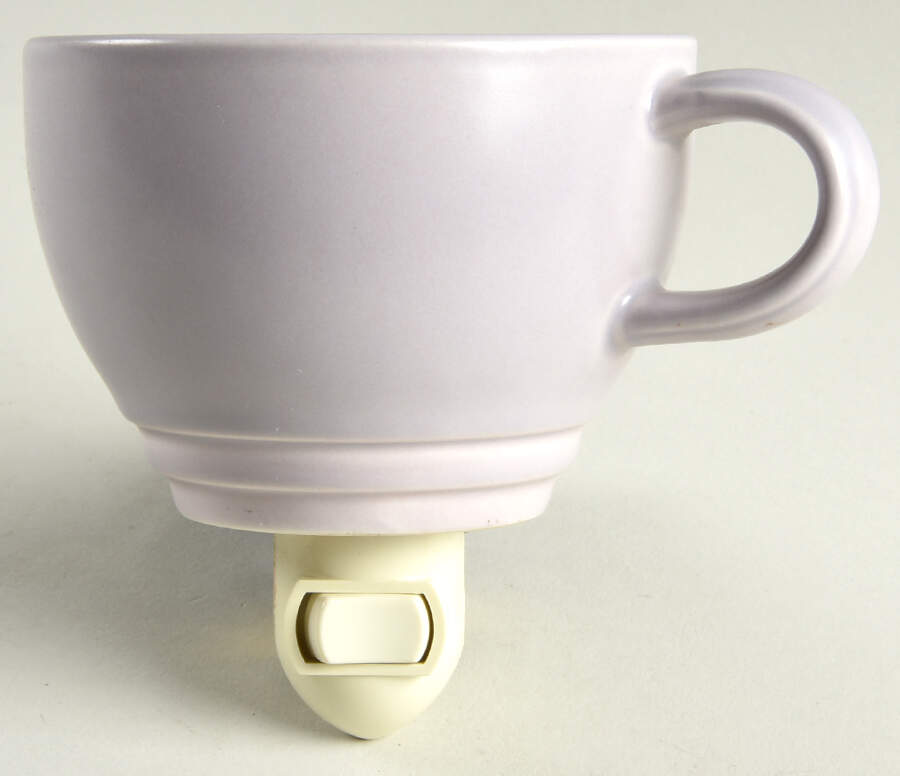 Terrace Lilac 1 5/8" + cup (H) Night Light/Cup HC by Pfaltzgraff-1