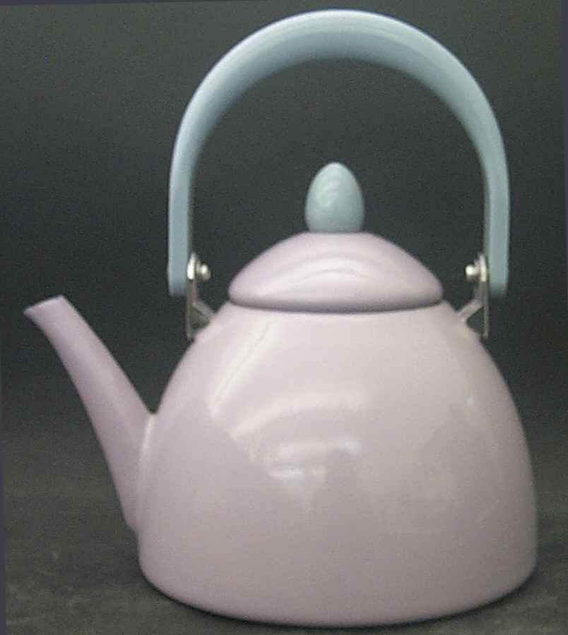 Terrace Lilac Metal Kettle & Lid by Pfaltzgraff-1