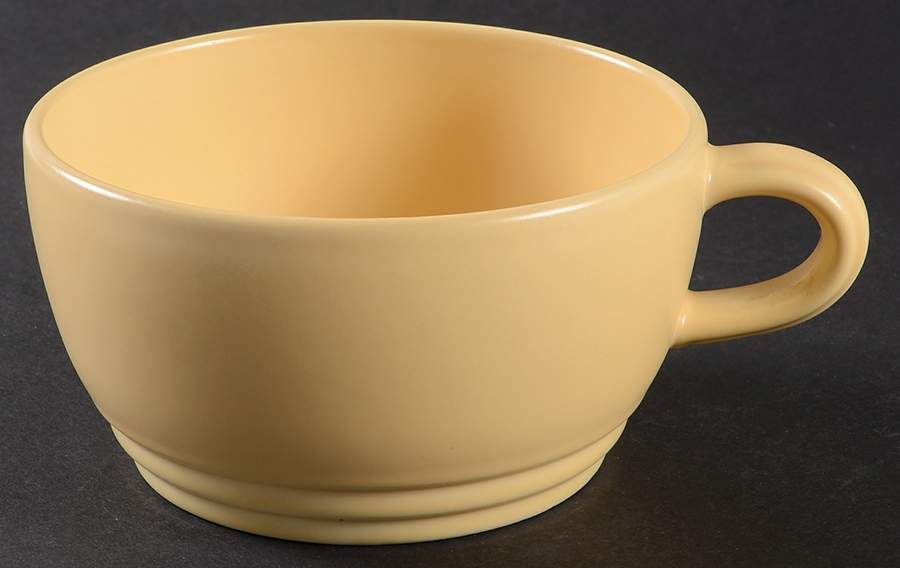 Terrace Buttercream (Yellow) Soup Mug by Pfaltzgraff-1