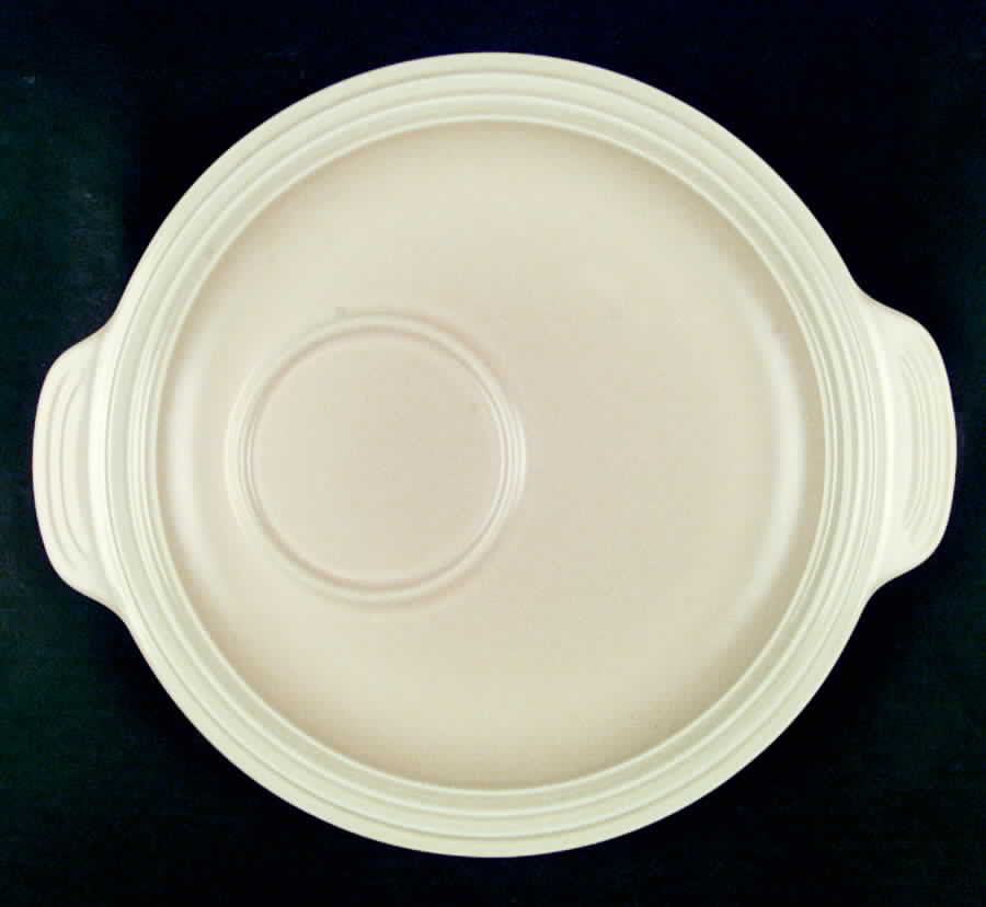 Terrace Buttercream (Yellow) Snack Plate by Pfaltzgraff-1