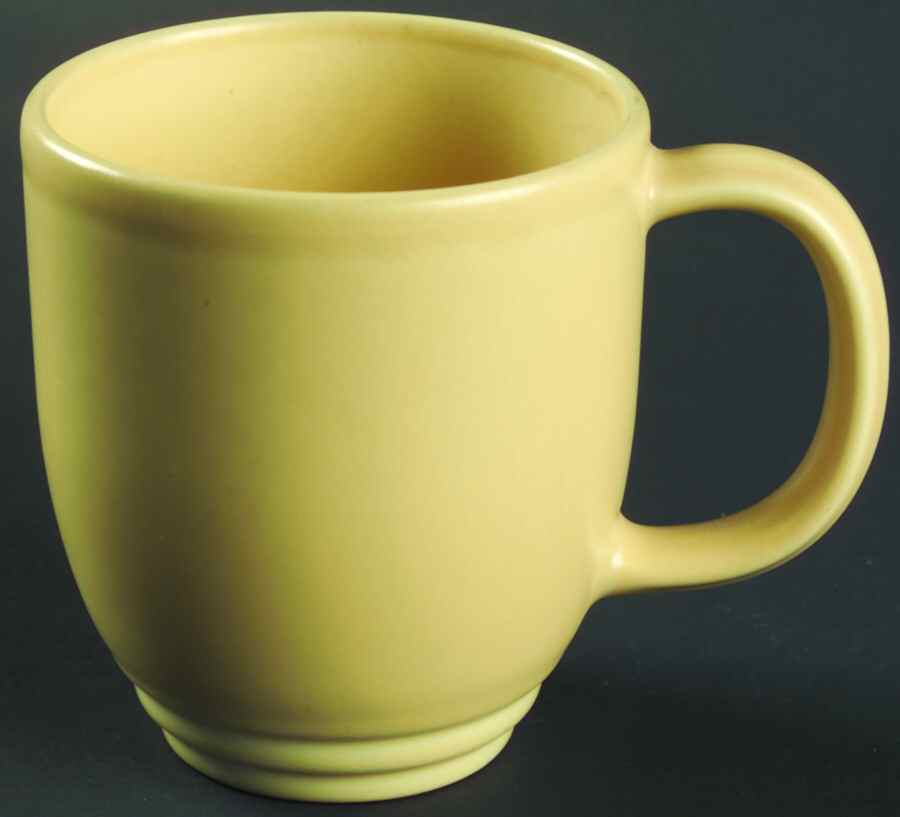 Terrace Buttercream (Yellow) Mug by Pfaltzgraff-1