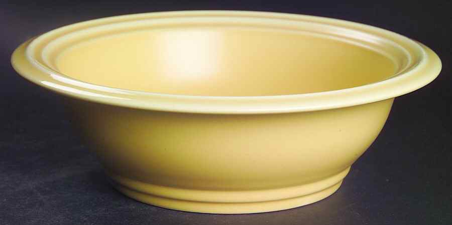 Terrace Buttercream (Yellow) Super Soup/Cereal Bowl by Pfaltzgraff-1