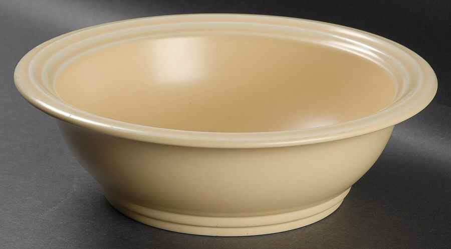 Terrace Buttercream (Yellow) 9" Round Vegetable Bowl by Pfaltzgraff-1