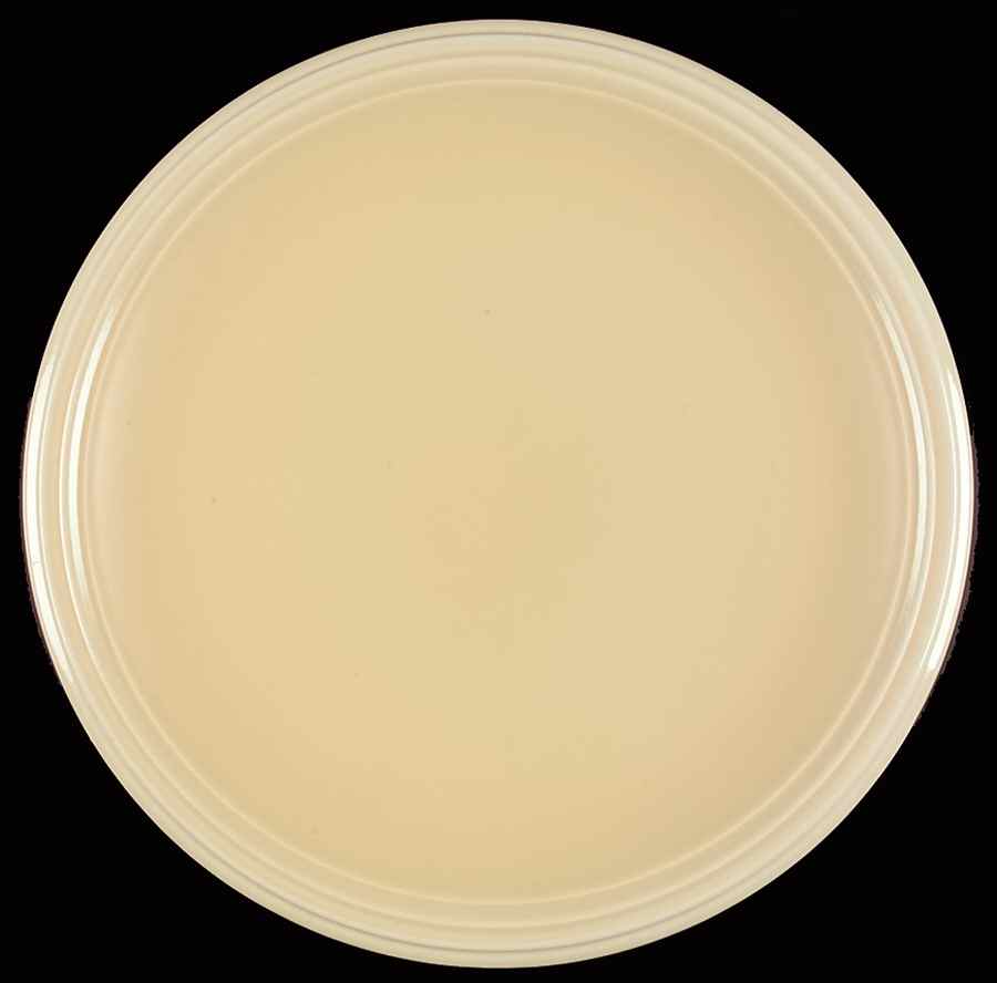 Terrace Buttercream (Yellow) 13" Chop Plate (Round Platter) by Pfaltzgraff-1