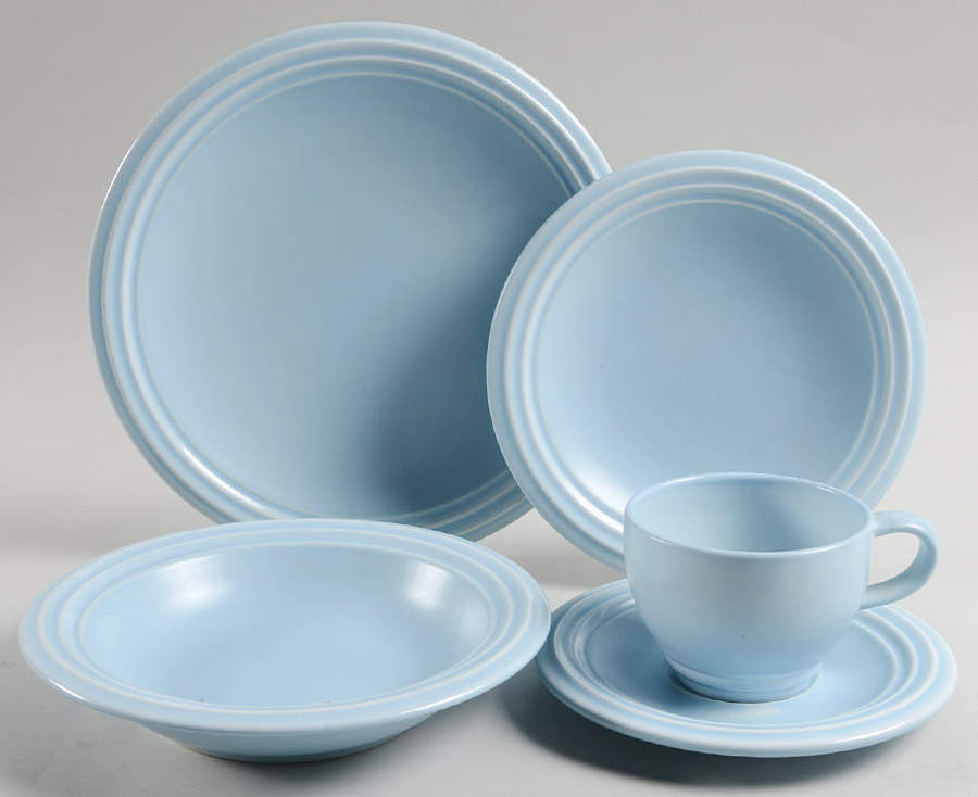 Terrace Azure 5 Piece Place Setting by Pfaltzgraff-1