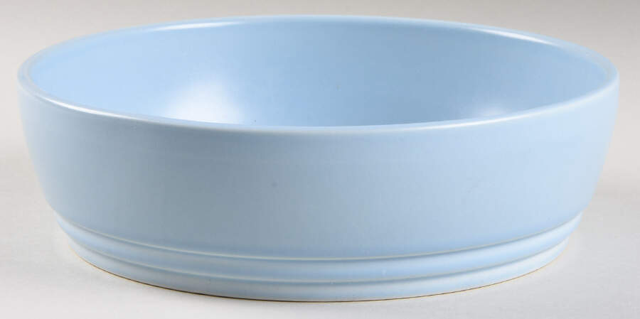 Terrace Azure 8" Round Baker by Pfaltzgraff-1