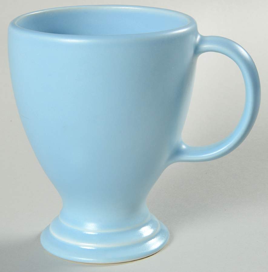 Terrace Azure Extra Large 16 Oz Pedestal Mug by Pfaltzgraff-1