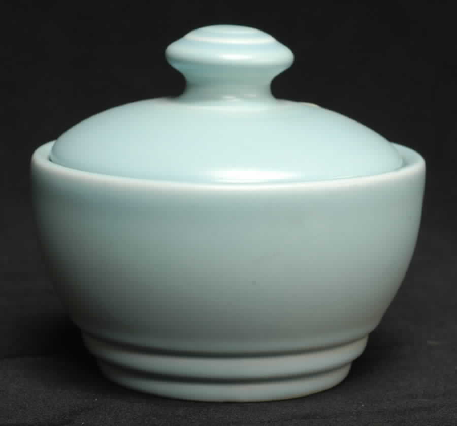 Terrace Azure Sugar Bowl & Lid by Pfaltzgraff-1