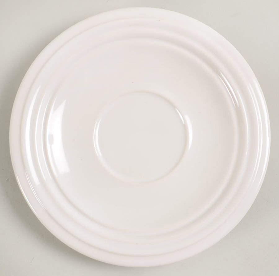 Terrace White Saucer by Pfaltzgraff-1