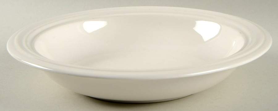 Terrace White 9" Individual Pasta Bowl by Pfaltzgraff-1