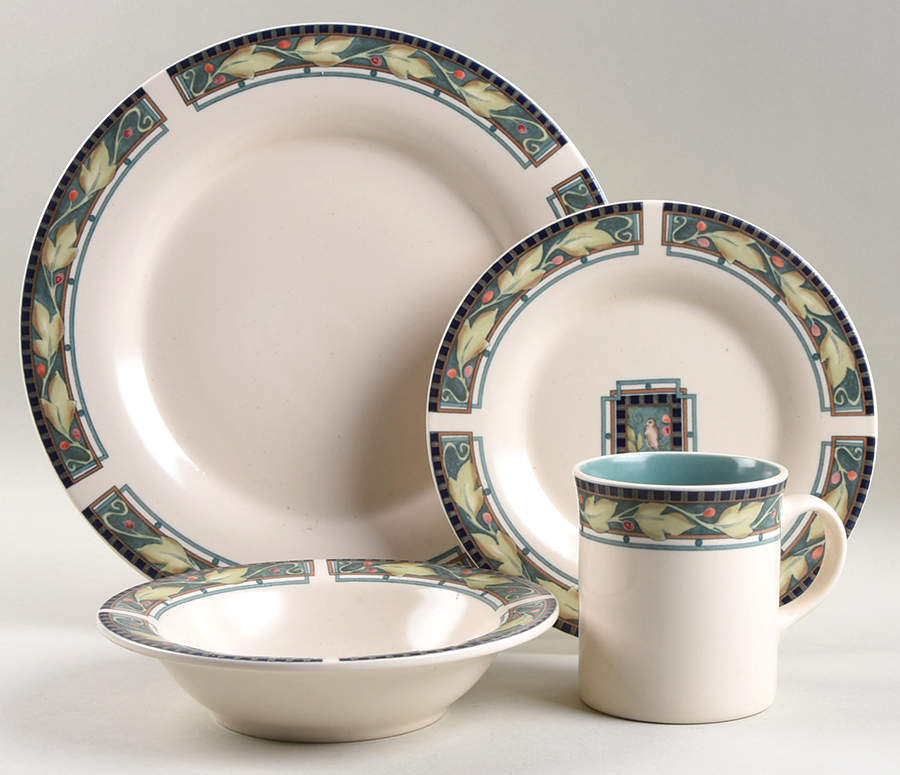 Forest 4 Piece Place Setting by Pfaltzgraff-1