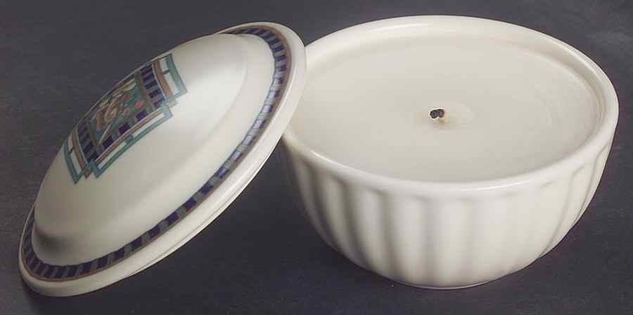Forest Candle Votive & Lid by Pfaltzgraff-1