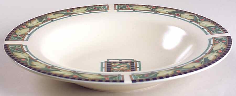 Forest Large Rim Soup Bowl by Pfaltzgraff-1