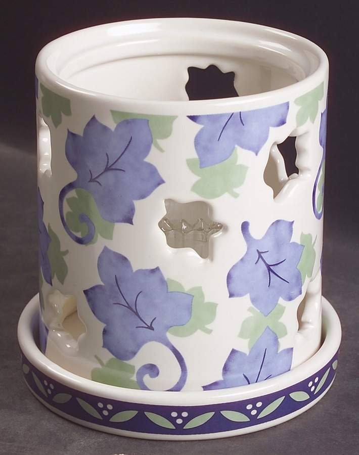 Blue Isle 2-Piece Pierced Lighting by Pfaltzgraff-1