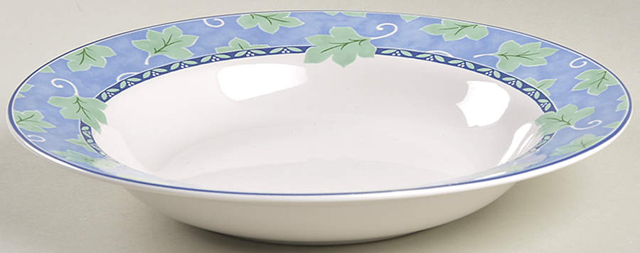 Blue Isle Large Rim Soup Bowl by Pfaltzgraff-1