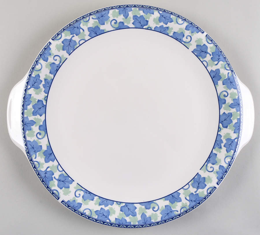 Blue Isle 15" Chop Plate (Round Platter) by Pfaltzgraff-1