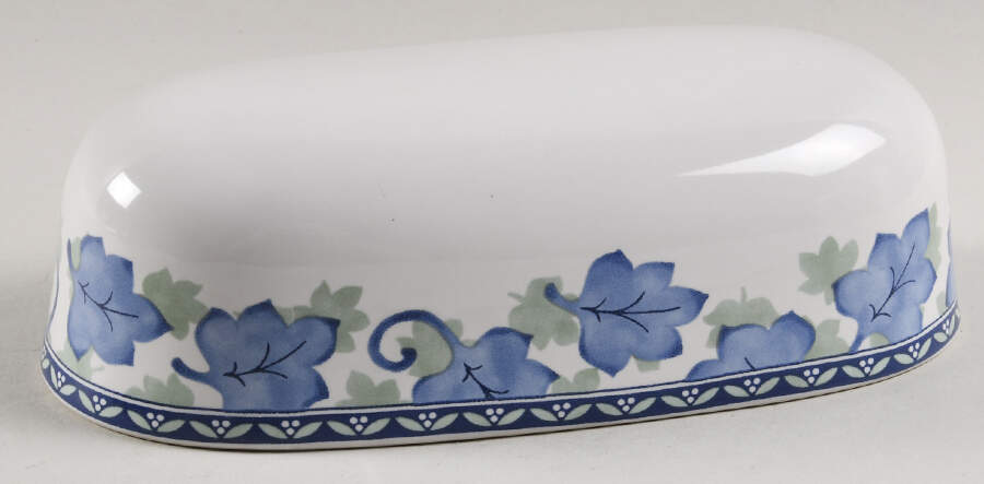 Blue Isle Lid for 1/4 Lb Butter by Pfaltzgraff-1