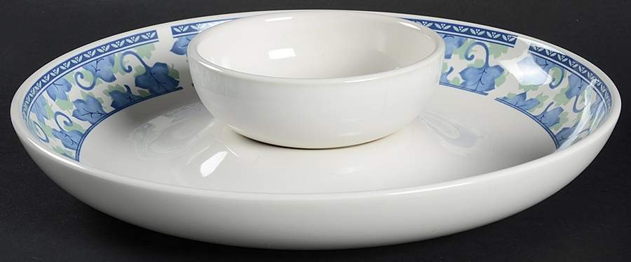 Blue Isle (2 Piece) Chip & Dip Set by Pfaltzgraff-1